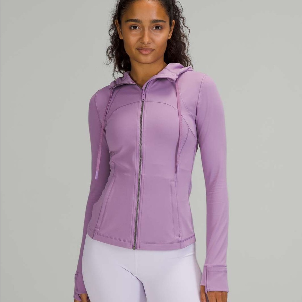 Nulu Define Hoodied Jacket Lululemon wisteria purple